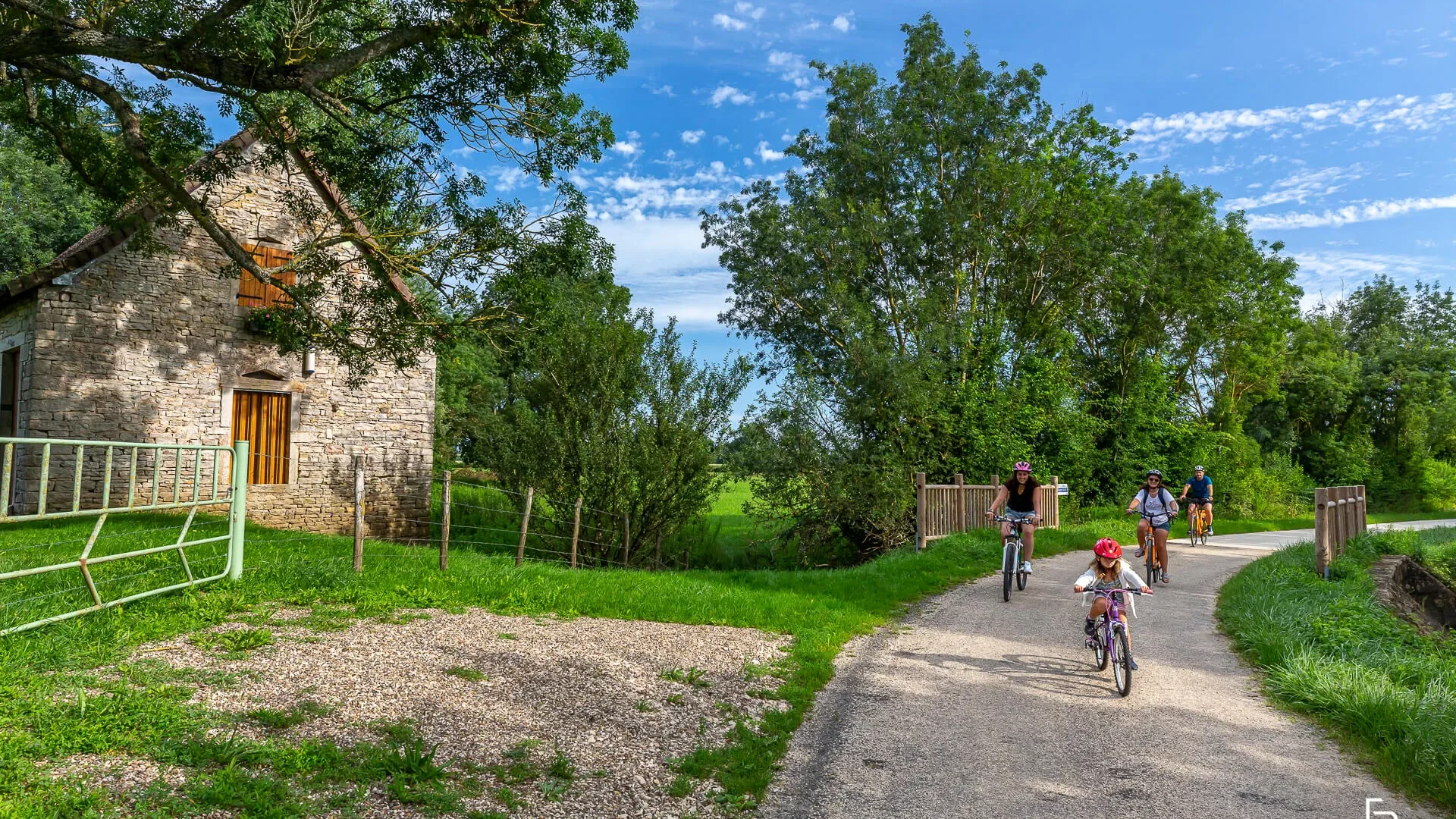 Voie verte en famille Sud Bourgogne