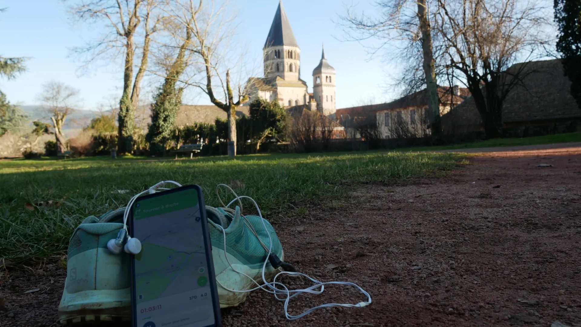 Running city à Cluny