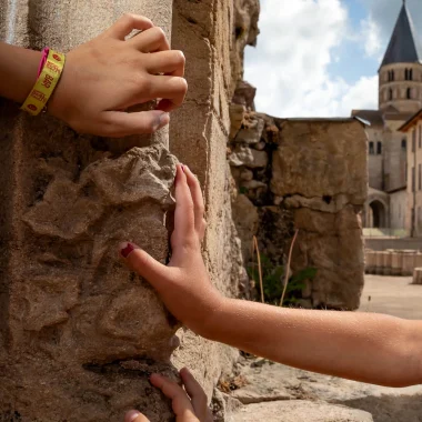 En famille à Cluny