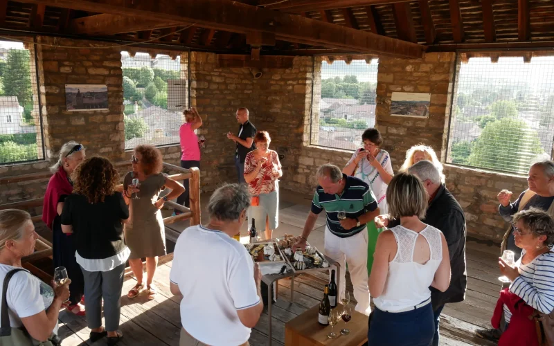 L’Apér’Haut en groupe
