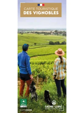 Carte des vignobles de Saône et Loire