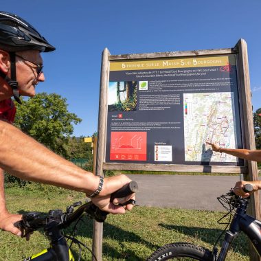 Les itinéraires vélos