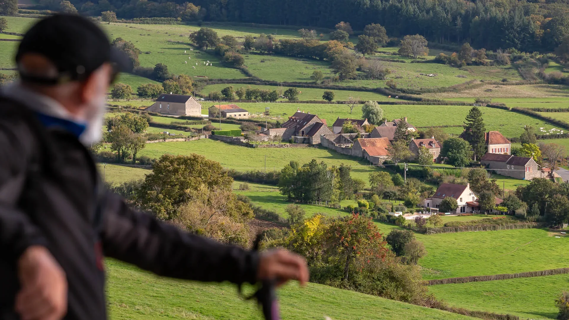 Randonnée pédestre en Clunisois Sud Bourgogne