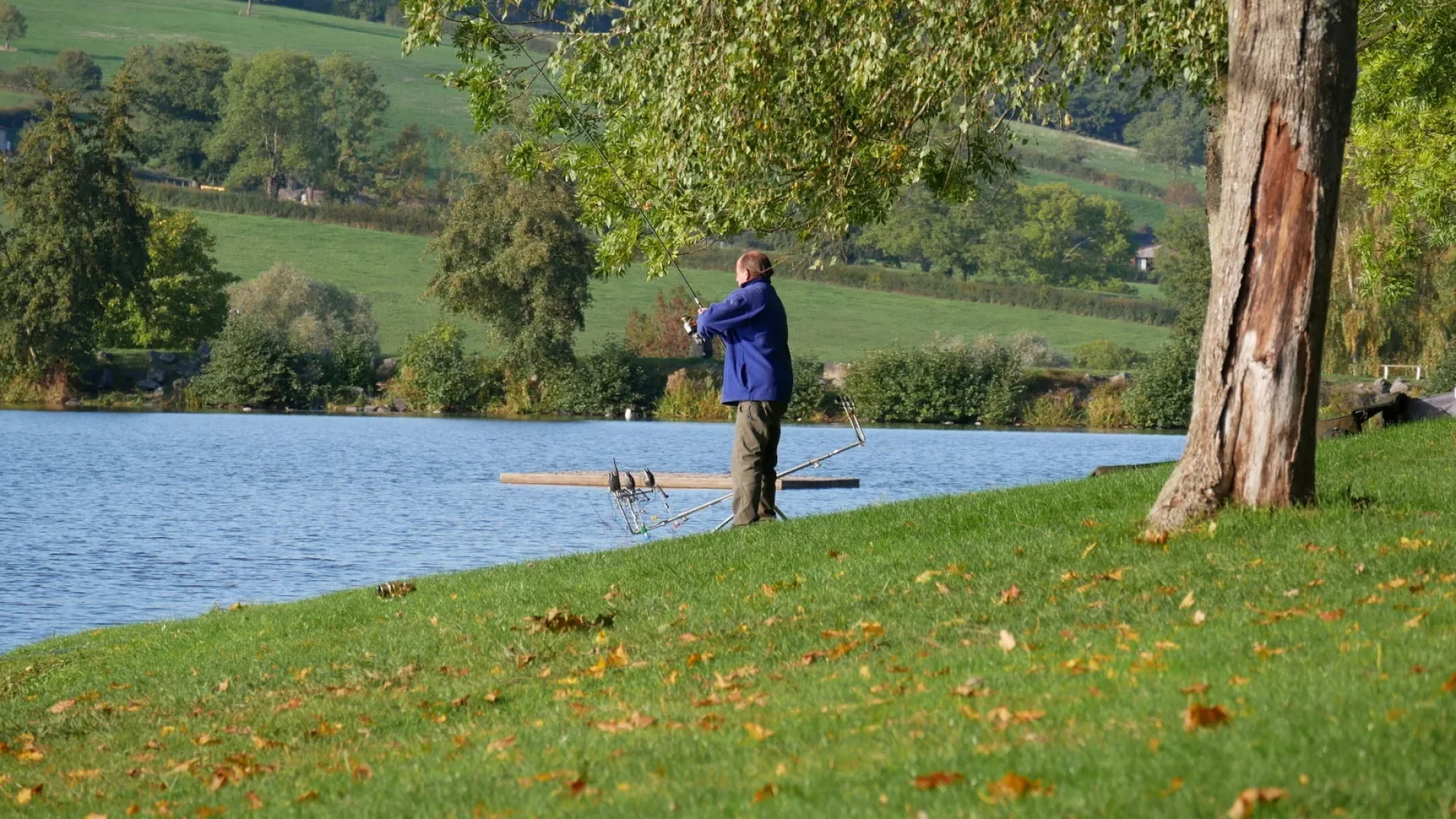 Pêche au lac de Saint Point